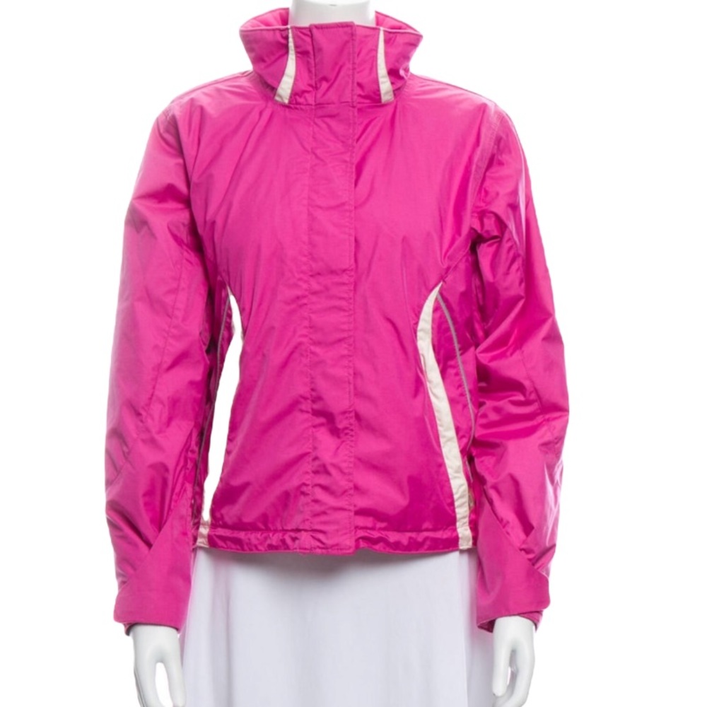 Obermeyer Women's Pink Tiki Windbreaker Snow Ski Jacket 2